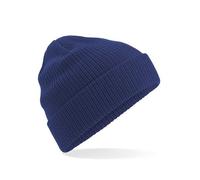 Beechfield Damen / Herren Beanie Mütze Wintermütze Strickmütze Navy