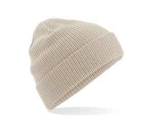 Beechfield Damen / Herren Beanie Mütze Wintermütze Strickmütze Sand