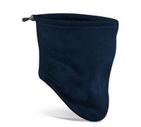Beechfield Damen / Herren Loop Fleece Schal Schlauchschal Halstuch Recycelt Navy
