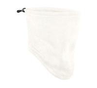 Beechfield Damen / Herren Loop Fleece Schal Schlauchschal Halstuch Recycelt Soft White