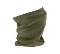 Beechfield Damen / Herren Schlauchschal Bandana Mundschutz Morf® Recycled Military