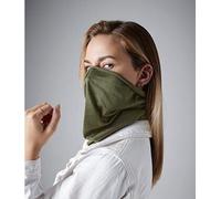 Beechfield Damen / Herren Schlauchschal Bandana Mundschutz Morf® Recycled Petrol