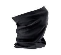 Beechfield Damen / Herren Schlauchschal Bandana Mundschutz Morf® Recycled Schwarz