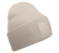 Beechfield B336 Beanie-Mütze mit tiefen Bündchen, Naturstein, Einheitsgröße