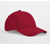 BEECHFIELD EARTHAWARE® JUNIOR CLASSIC ORGANIC COTTON 6 PANEL CAP CLASSIC RED