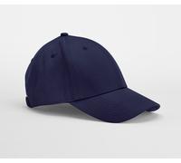 BEECHFIELD EARTHAWARE® ORGANIC COTTON CANVAS 6 PANEL CAP OXFORD NAVY