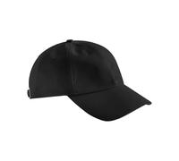 Beechfield EarthAware Studio Cap aus Bio-Baumwolle, schwarze Baseballkappe für individuelle Anpassung, 100 % zertifizierte biologisch angebaute Baumwolle, niedriges Profil, 6 Paneele, gebogener Schirm