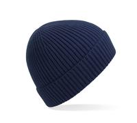 CB380 Beechfield Strickmütze mit Umschlag Oxford Navy One Size