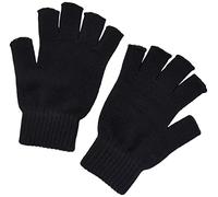 Beechfield Fingerlose Handschuhe B491 – Herren Winter-Zubehör, Schwarz S/M