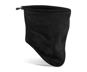 Beechfield Fleece Halswärmer aus recyceltem Polyester - Schwarz