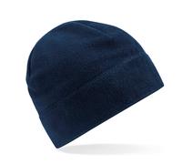 Beechfield Fleecemütze aus recyceltem Polyester Pull-On - Dunkelblau