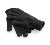 Beechfield Gestrickte Touchscreen-Handschuhe Smart - Schwarz | S/M