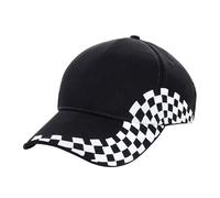 Beechfield - "Grand Prix" Baseball-Mütze (Schwarz) Einheitsgröße