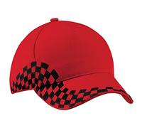 Beechfield Grand Prix Cap in red