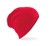 CB368 Beechfield Leichte Mütze Hemsedal aus Baumwolle Classic Red One Size