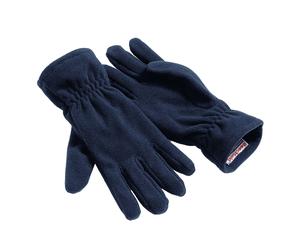 Beechfield - Herren/Damen Unisex Winterhandschuhe "Alpine" Suprafleece (Dunkelblau) S