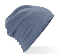 Beechfield Jersey Beanie Mütze, leicht, für Erwachsene Gr. Einheitsgröße, Erika-Grau