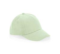Beechfield Junior Organic Cap mit Kindersicherem Knopf aus Bio - Baumwolle Pistachio