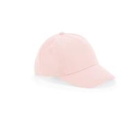 BEECHFIELD JUNIOR ORGANIC COTTON 5 PANEL CAP POWDER PINK
