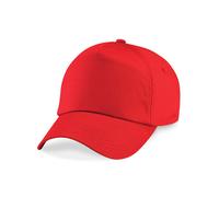 Beechfield - Junior Original 5 Panel Cap Bright Red - Gr. - One Size