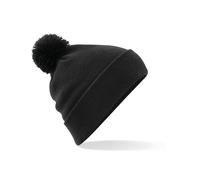 BEECHFIELD JUNIOR ORIGINAL POM POM BEANIE BLACK