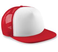 BEECHFIELD JUNIOR VINTAGE SNAPBACK TRUCKER CLASSIC RED/WHITE