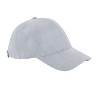 Beechfield - Kappe 6 Segmente für Herren/Damen Unisex (Hellgrau) Einheitsgröße