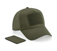 Beechfield Unisex 5-Panel Patch Kappe Klassische Cap B638 military green one size