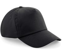 Beechfield 5-Panel-Kappe B010 Original Schwarz Unisex Einheitsgröße