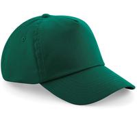 CB10B Beechfield Junior Original 5-Panel Cap Bottle Green One Size