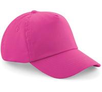 Beechfield 5-Panel-Kappe B10b Junior Original Fuchsia Einheitsgröße