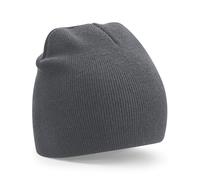 Beechfield Klassische Beanie aus Recycling-Material - Graphit