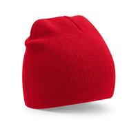 Beechfield Klassische Beanie aus Recycling-Material - Rot