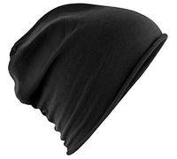 Beechfield Mütze Jersey Beanie schwarz