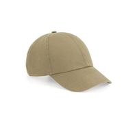 Beechfield Organic Cap mit Metallverschluss aus Bio - Baumwolle Desert Sand
