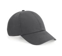 BEECHFIELD ORGANIC COTTON 6 PANEL CAP GRAPHITE GREY