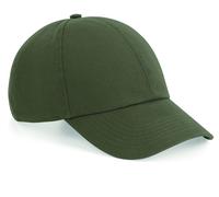 BEECHFIELD ORGANIC COTTON 6 PANEL CAP OLIVE GREEN