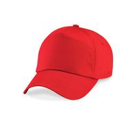 Beechfield - Original 5 Panel Cap Bright Red - Gr. - One Size