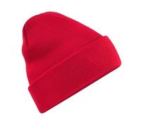 Beechfield Strickmütze CB45 Original mit Bündchen Classic Red One Size