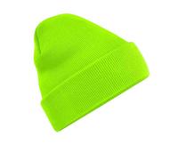 Beechfield Strickmütze CB45 Original Cuffed Beanie Fluorescent Green Einheitsgröße