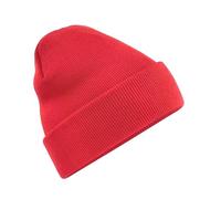 CB45 Beechfield Original Cuffed Beanie Bright Red One Size