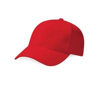 Beechfield - "Pro-Style" Baseball-Mütze für Herren/Damen Unisex (Rot) Einheitsgröße