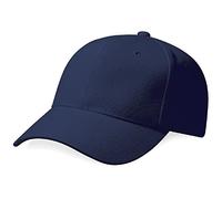 Beechfield Pro-style heavy brushed cotton cap in Navy