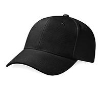 Beechfield Pro-Style Heavy Brushed Cotton Cap, schwarz