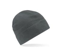 Beechfield Fleecemütze aus recyceltem Polyester Pull-On - Stahlgrau