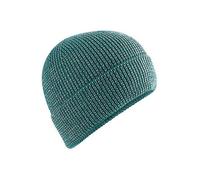 Beechfield Reflektierendes Beanie Mütze Wintermütze Strickmütze Jogging Damen / Herren Grün(Marine Green)