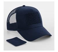 BEECHFIELD REMOVABLE PATCH TRUCKER FRENCH NAVY