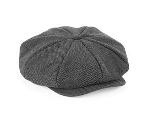 Beechfield Schiebermütze Baker Boy - Kohle | S/M
