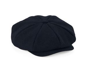 Beechfield Schiebermütze Baker Boy - Marineblau | L/XL