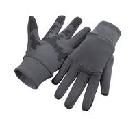 Beechfield - Sports Tech Handschuhe, Softshell (Graphitgrau) S/M